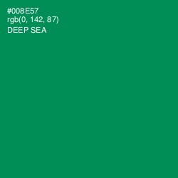 #008E57 - Deep Sea Color Image